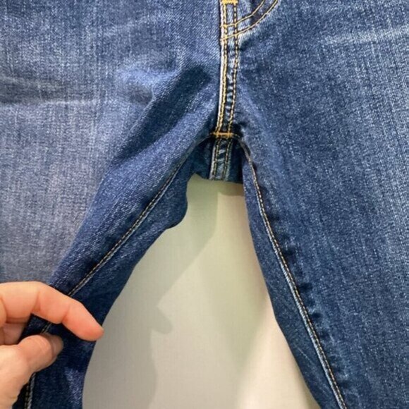 Levi's Straight Leg Blue Jeans Size 34 - Picture 5 of 15